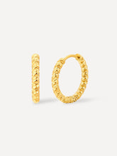 Spark Hoop Ohrringe Gold - icrush - schmuck