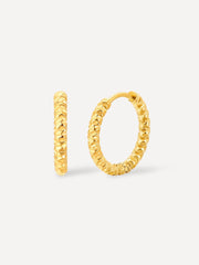 Spark Hoop Ohrringe Gold - icrush - schmuck