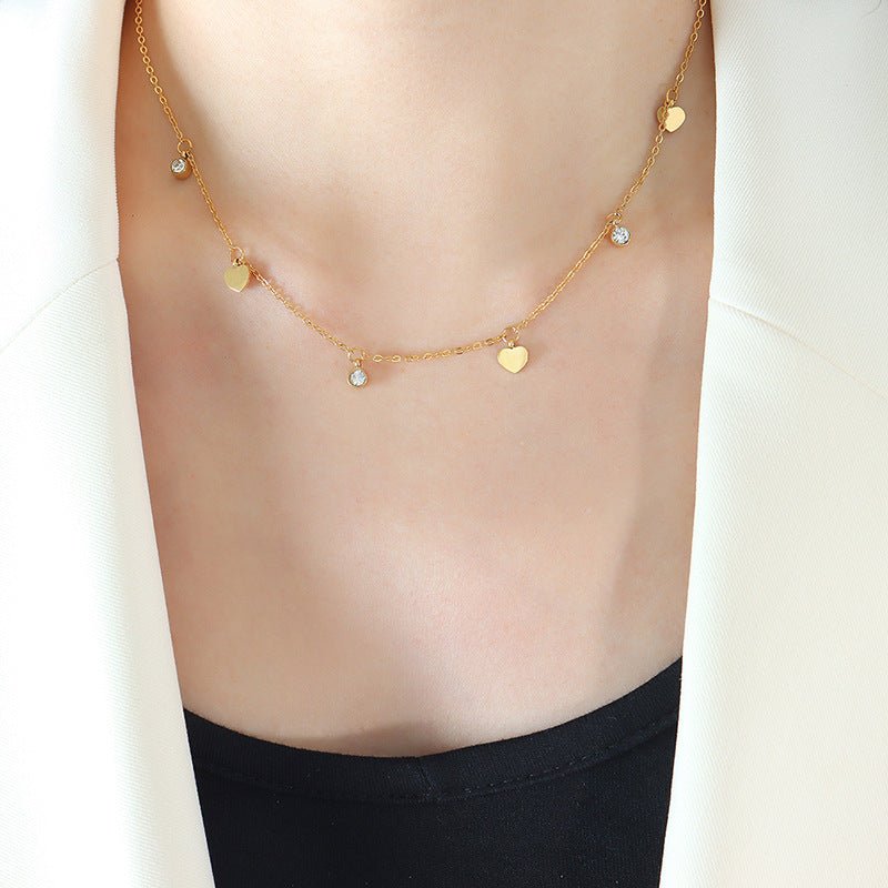 Sparkling Interval Kette Gold - icrush - schmuck