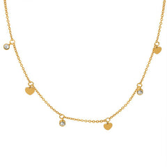 Sparkling Interval Kette Gold - icrush - schmuck