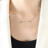 Sparkling Interval Kette Silber - icrush - schmuck