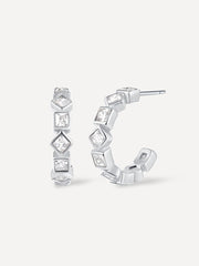 Spotlight Ohrringe Silber-Shopicrush