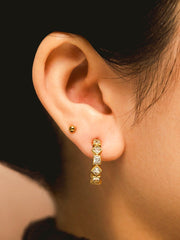 Spotlight Ohrringe Silber-Shopicrush