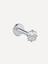 Square Spark Titan Piercing Silber-Shopicrush