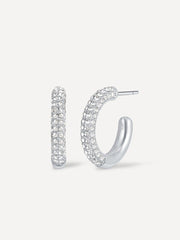 Starry Night Ohrringe Silber-Shopicrush