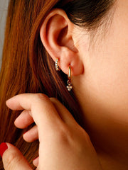 Stay Together Ohrringe Silber-Shopicrush