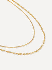 Straight n Twist Kette Gold-Shopicrush