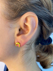 The crescent Ohrringe Gold-Shopicrush