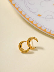 The crescent Ohrringe Gold-Shopicrush