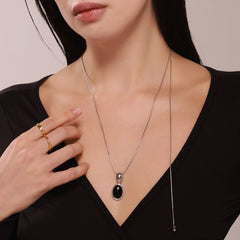 Tigerauge Lange Kette - icrush - schmuck