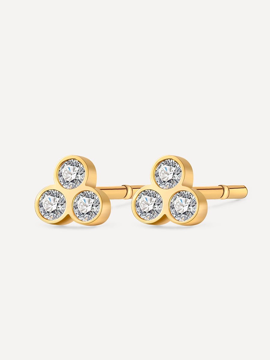 Triangle spark Ohrringe Gold-Shopicrush