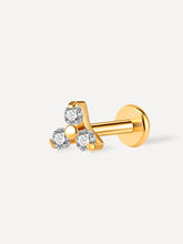 Trio Spark Titan Piercing Gold - icrush - schmuck