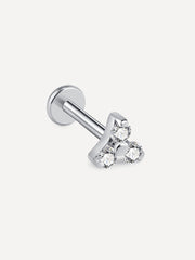 Trio Spark Titan Piercing Silber-Shopicrush