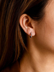 Twinkle Split Ohrringe M Silber - icrush - schmuck