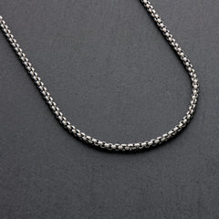 Vierkantkette (3mm) aus Edelstahl - icrush - schmuck