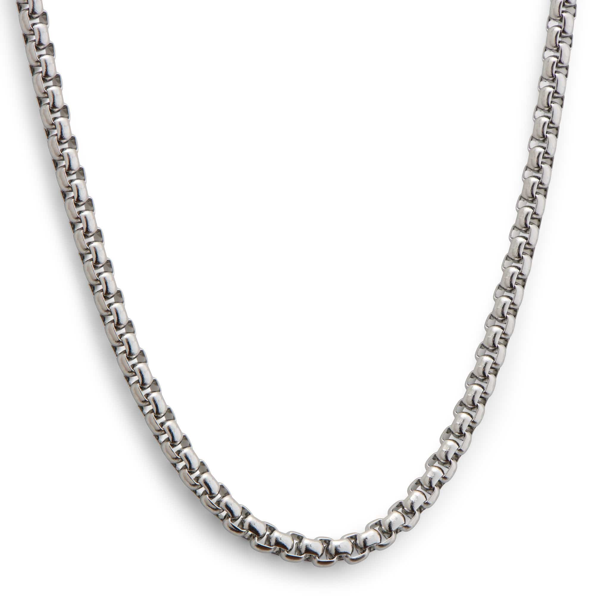 Vierkantkette (3mm) aus Edelstahl - icrush - schmuck