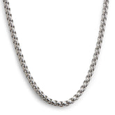 Vierkantkette (3mm) aus Edelstahl - icrush - schmuck