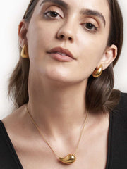 Water Drop Ohrringe Gold Silber - icrush - schmuck