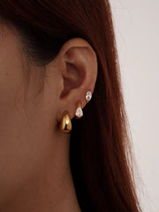 Water Drop Ohrringe Gold-Shopicrush