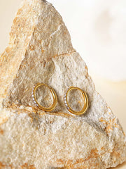 EVERLASTING COURAGE OHRRINGE GOLD-Shopicrush