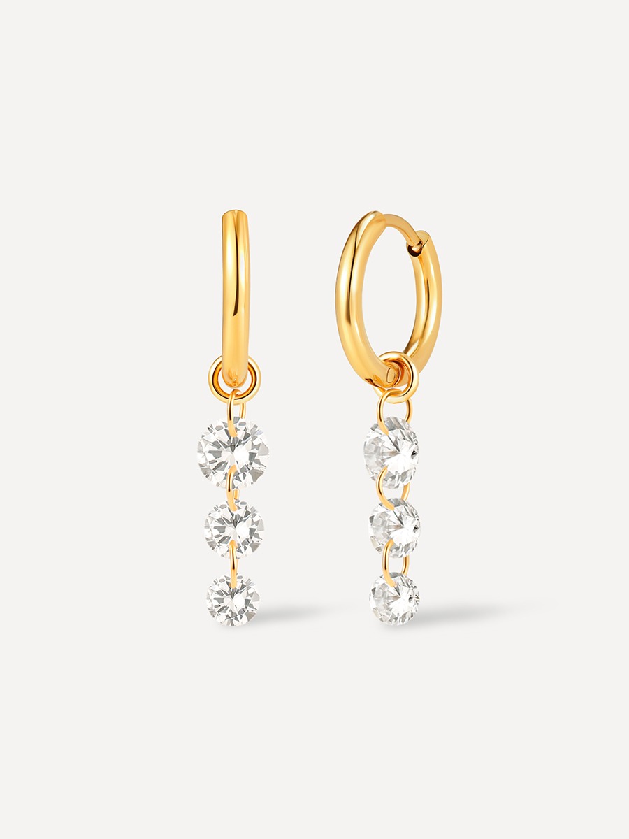 Falling Star Ohrringe Gold-Shopicrush