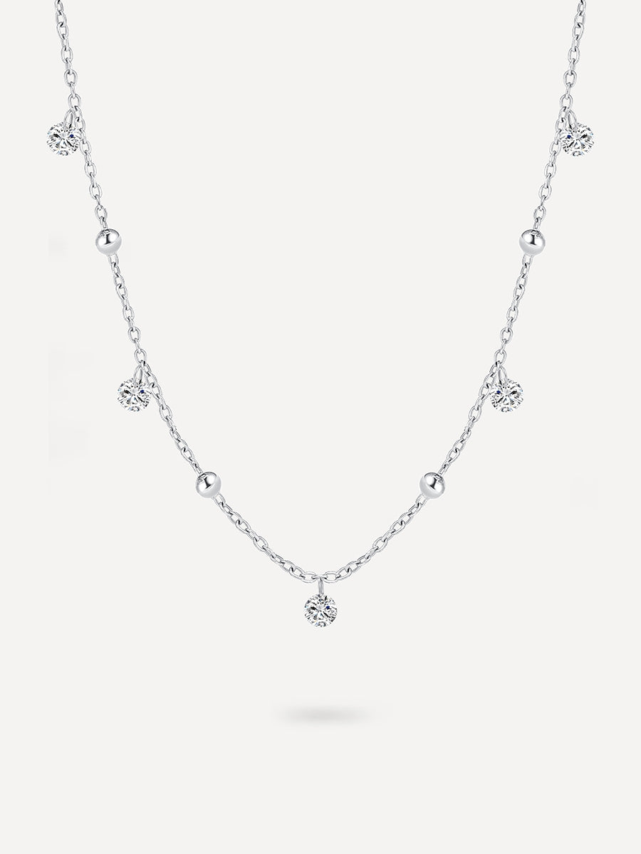 Sparkling Kette Silber