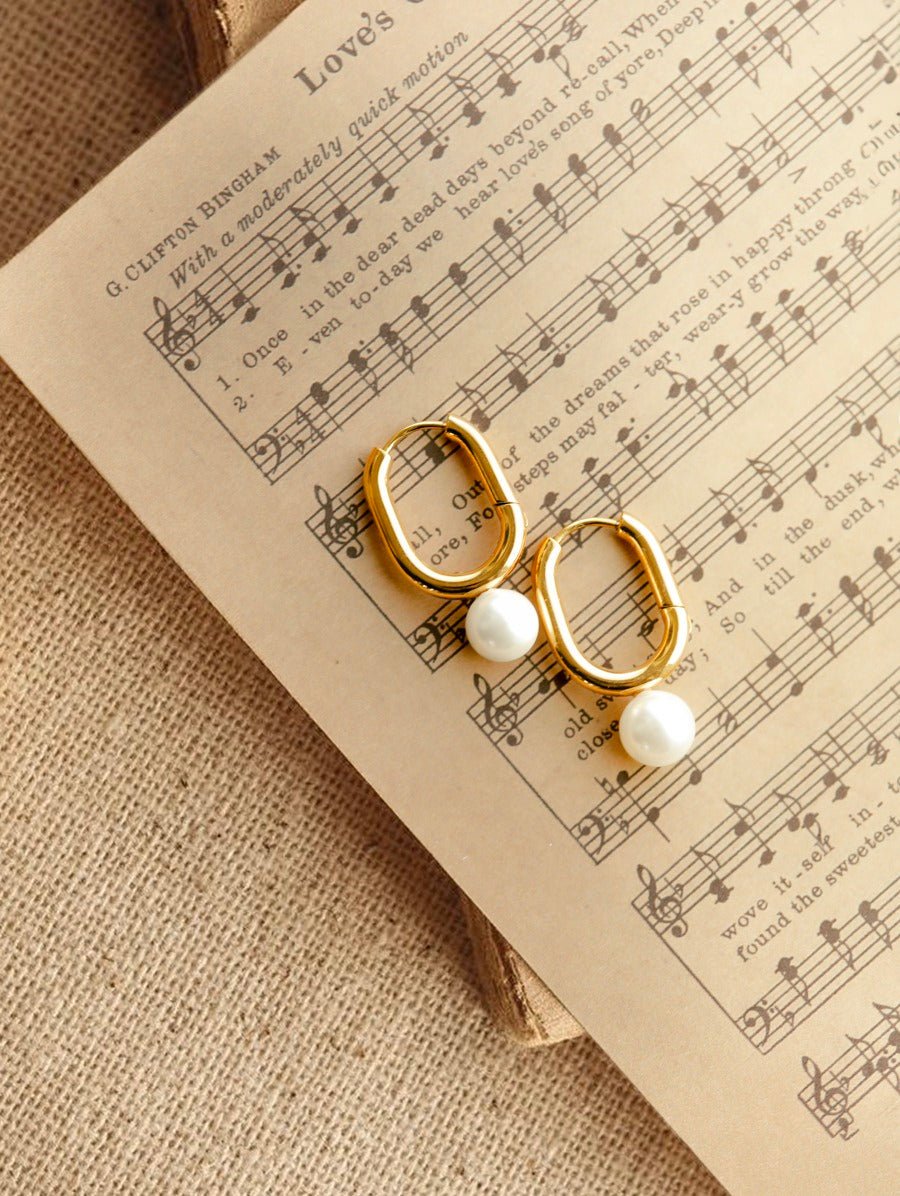 Absolute Appeal Pearl Ohrringe Gold-Shopicrush