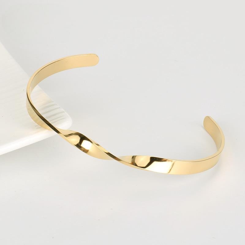 Balance Armreif Armband Gold - icrush - schmuck