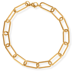 Carla Paper Clip Chain Armbander - icrush - schmuck