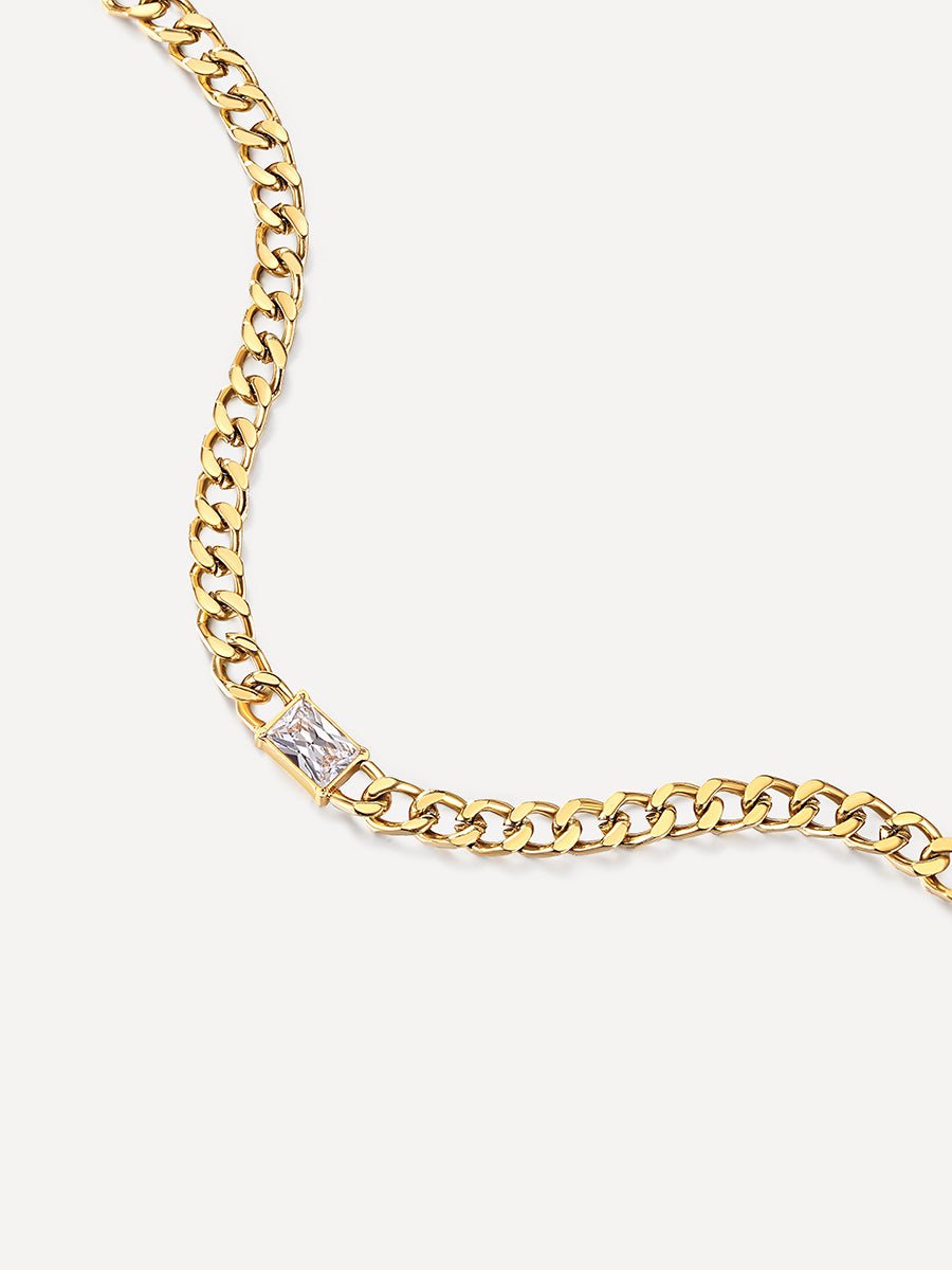 Center Stone ARMBAND Gold-Shopicrush