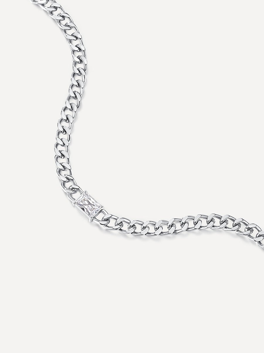 Center Stone ARMBAND Silber-Shopicrush