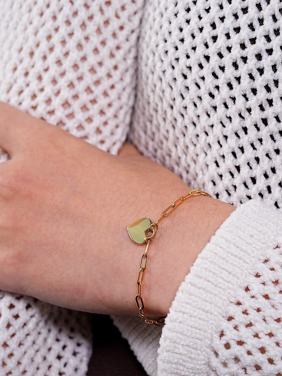 Consistent Heart ARMBAND Gold-Shopicrush