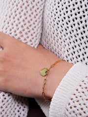 Consistent Heart ARMBAND Gold-Shopicrush