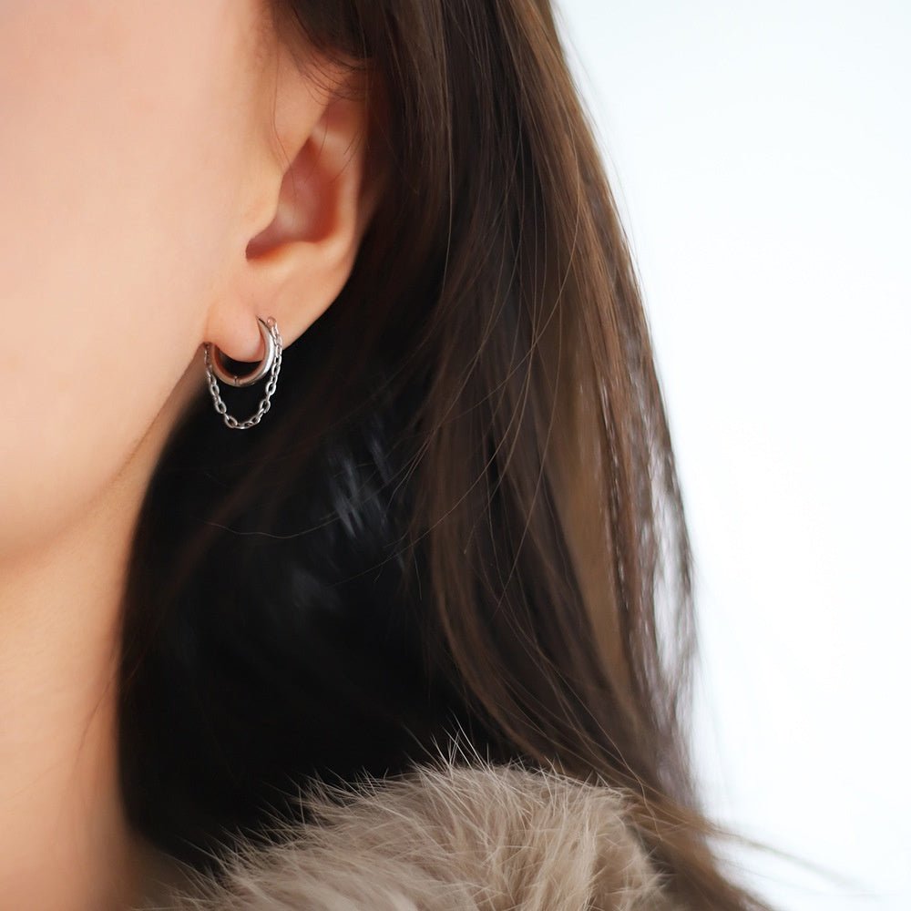 Cool Gaze Ohrring Silber - icrush - schmuck
