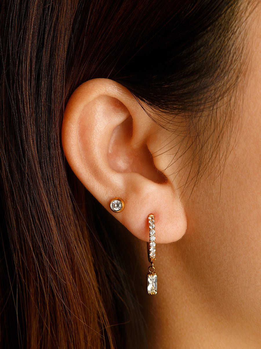 CRYSTALIZED CHRIE Ohrringe Gold-Shopicrush