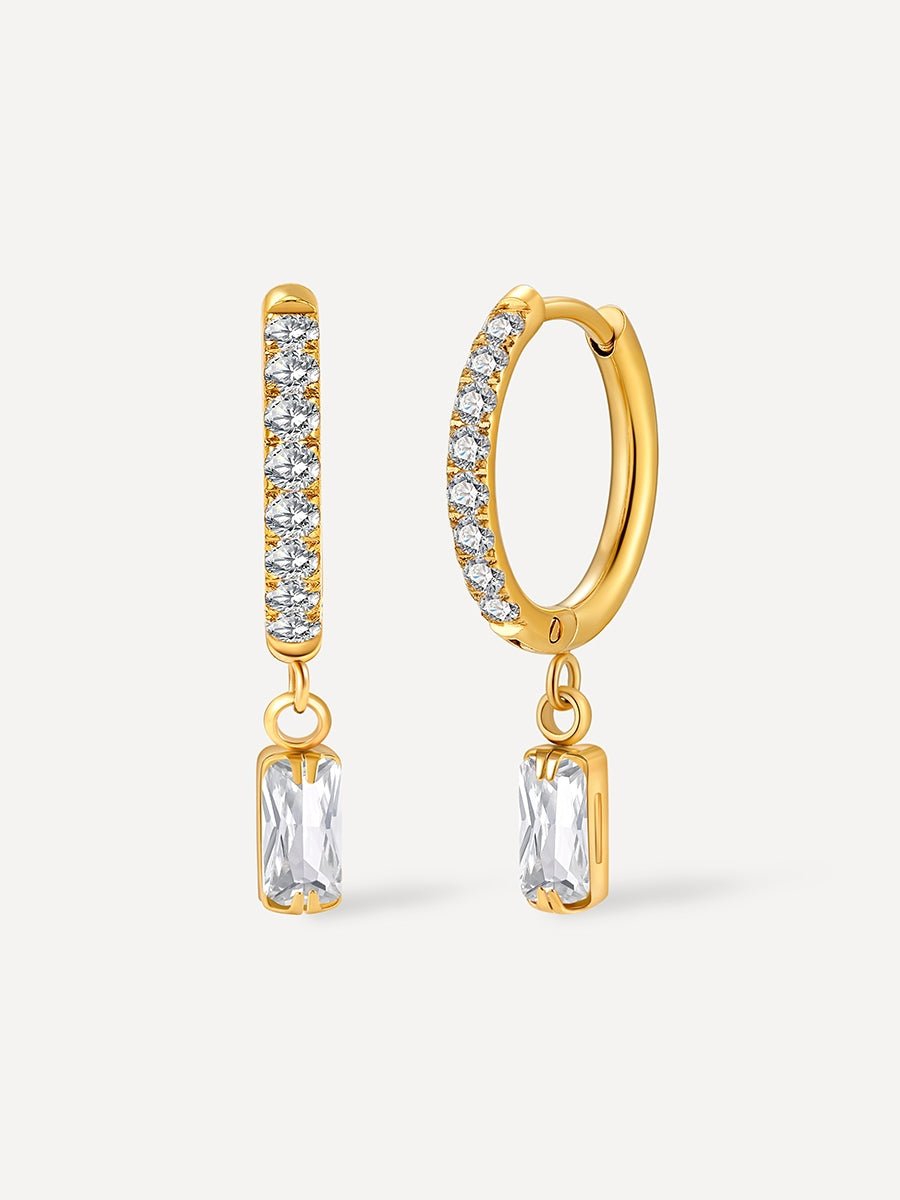 CRYSTALIZED CHRIE Ohrringe Gold-Shopicrush