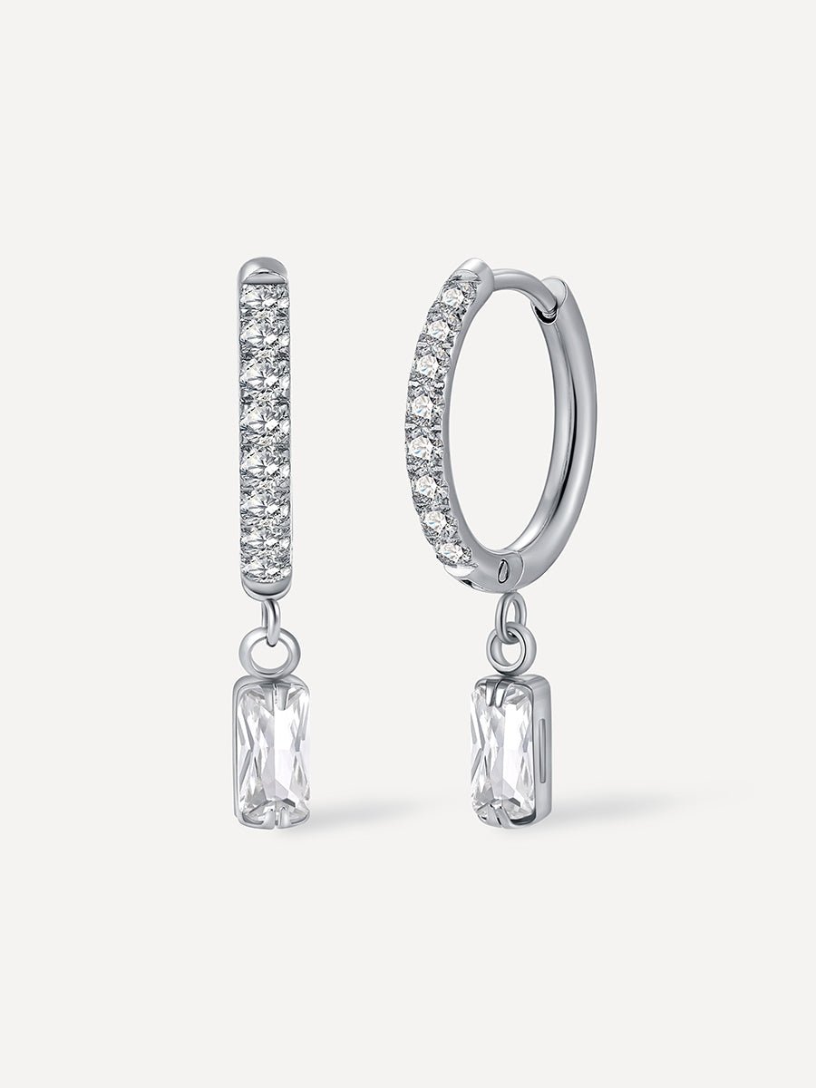 CRYSTALIZED CHRIE Ohrringe Silber-Shopicrush