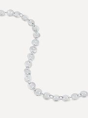 Disk Connect Kette Silber-Shopicrush