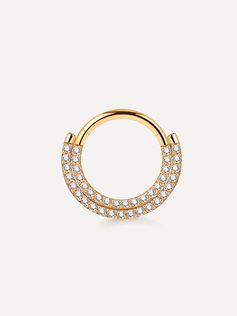 Double Glow Titan Piercing Gold-Shopicrush