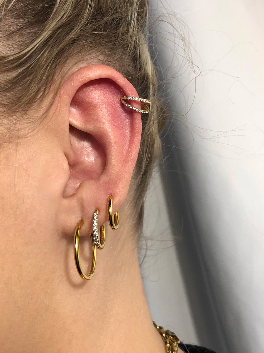 Double Shine Titan Piercing Silber-Shopicrush