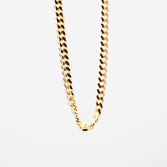 Elegante Panzerkette (3mm) – 18K Echtgold - Vergoldung - icrush - schmuck