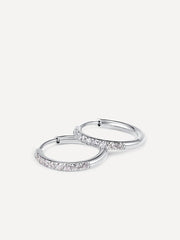 EVERLASTING COURAGE OHRRINGE SILBER-Shopicrush