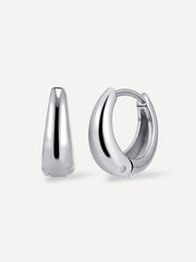 Graceful Dome Small Ohrringe Silber - icrush - schmuck