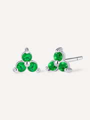 Green Airy Ohrringe Silber-Shopicrush