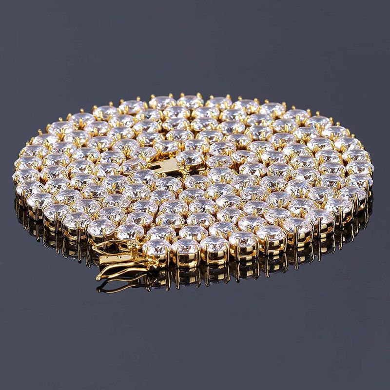 Handgefertigte VVS Moissanit Tennis - Kette (Alle Größen) - icrush - schmuck