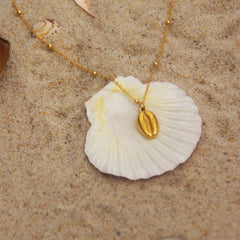 Jaide Shell Pendant Kette - icrush - schmuck