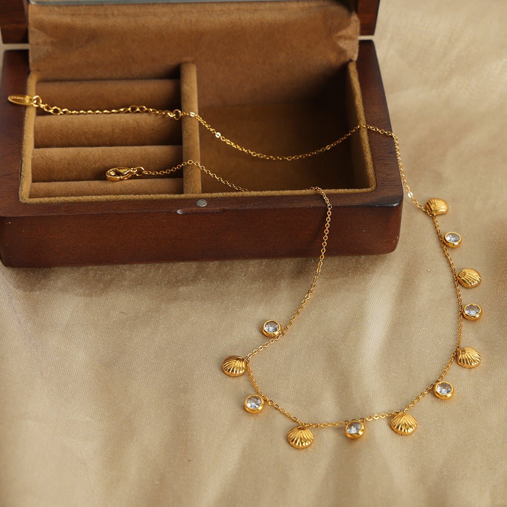 Kalea Shell Kette - icrush - schmuck