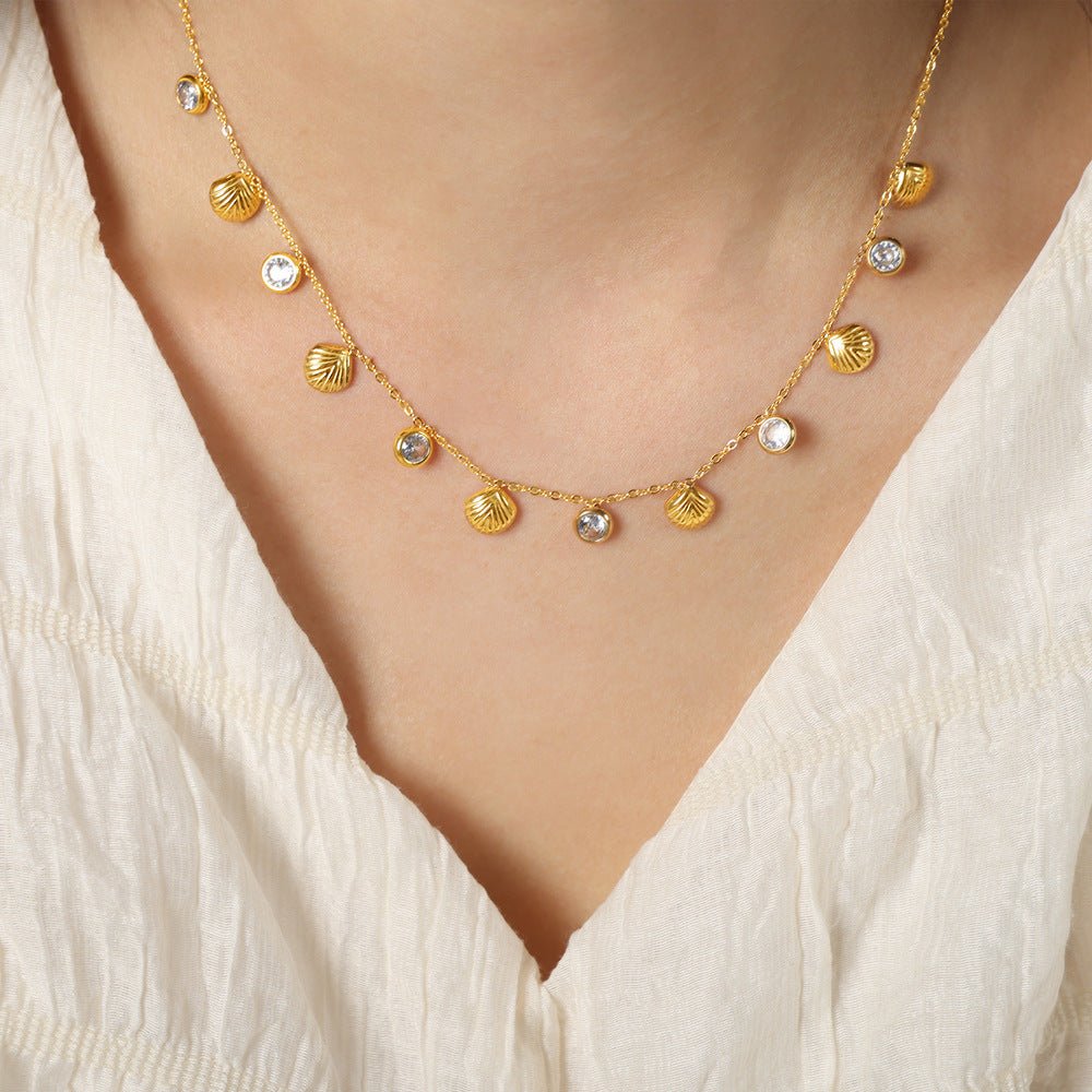 Kalea Shell Kette - icrush - schmuck