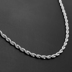 Kordelkette (3mm) aus Edelstahl - icrush - schmuck