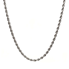 Kordelkette (3mm) aus Edelstahl - icrush - schmuck